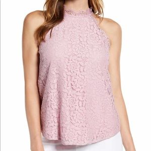 Gibson x Hot Summer Nights Almost Ready Lace Top